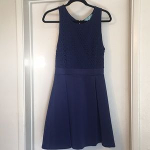 Navy blue dress